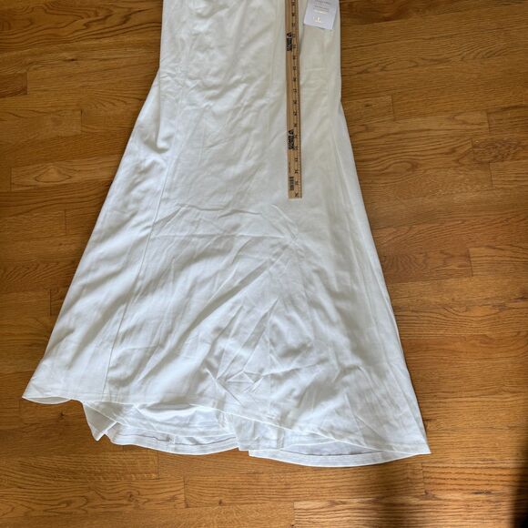 Lulus My Favorite Night Ivory Off-the-Shoulder Mermaid Maxi Dress  Medium - Picture 5 of 6